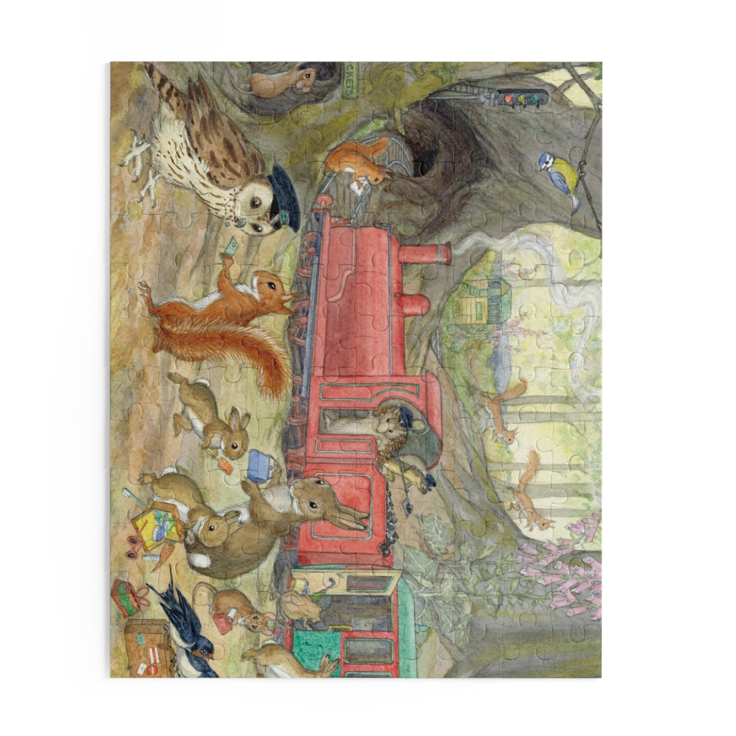Train Ride Jigsaw Puzzle