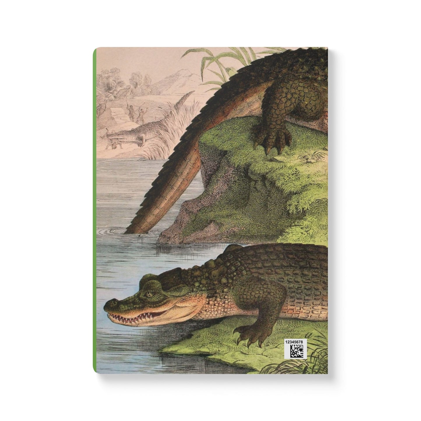 Softcover Journal - vintage alligator
