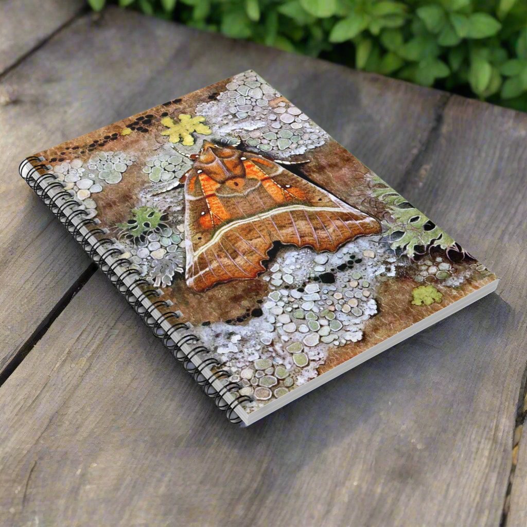 Spiral Notebook - Moth