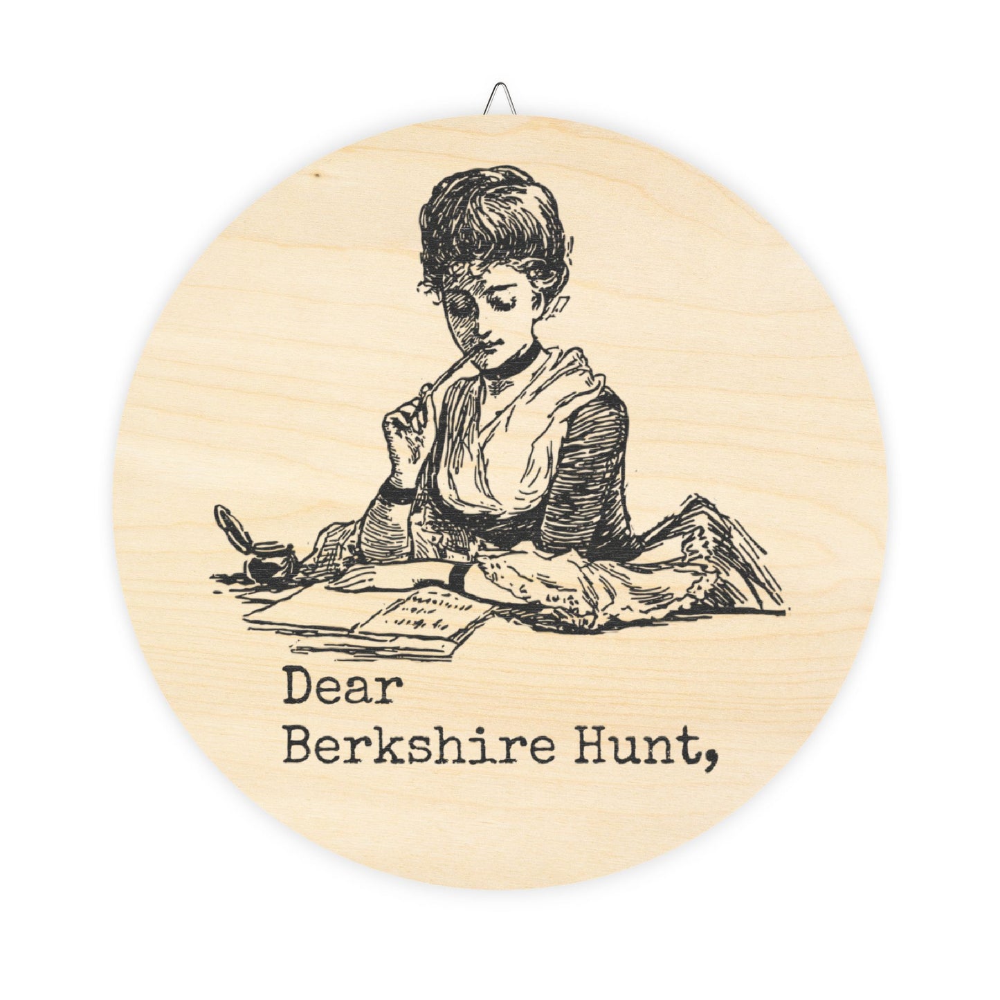 Wooden Sign - Dear Berkshire Hunt,