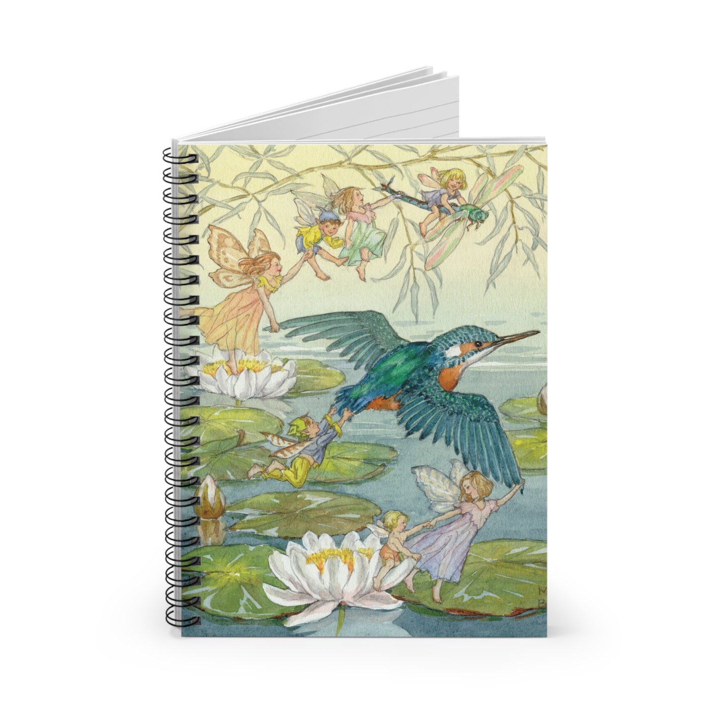 Spiral Notebook - Kingfisher