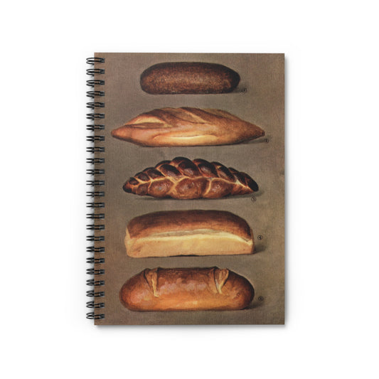 Spiral Notebook - Bread