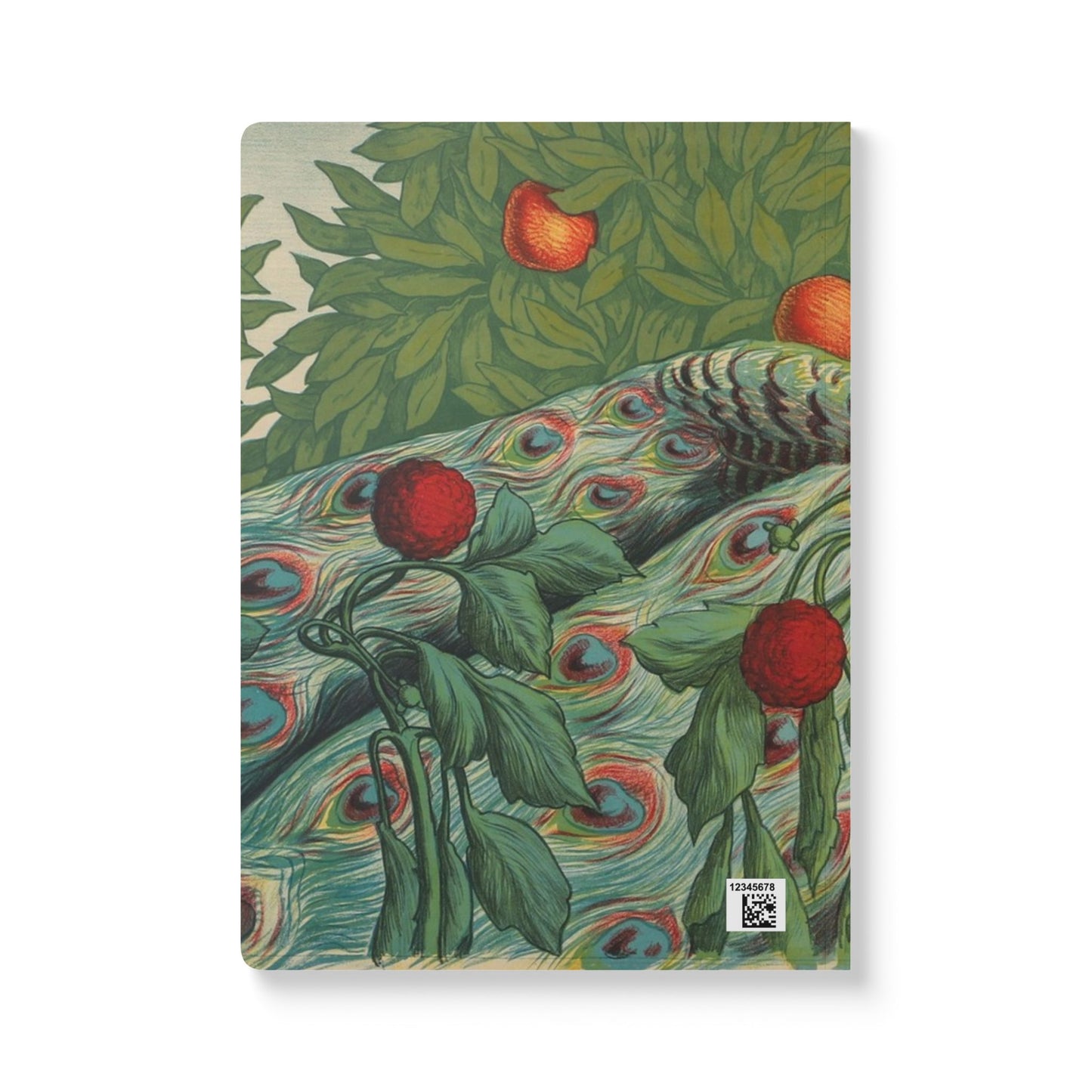 Softcover Journal - Peacocks