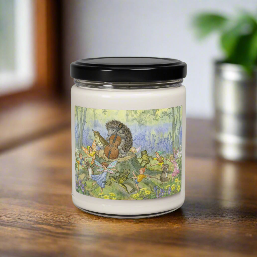 Musical Hedgehog Scented Soy Candle