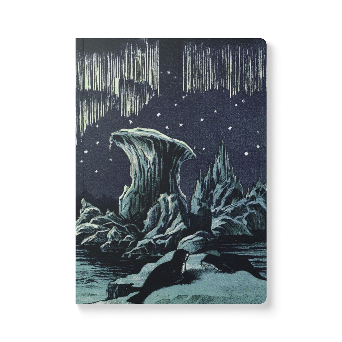 Softcover Journal - Seal Night Lights