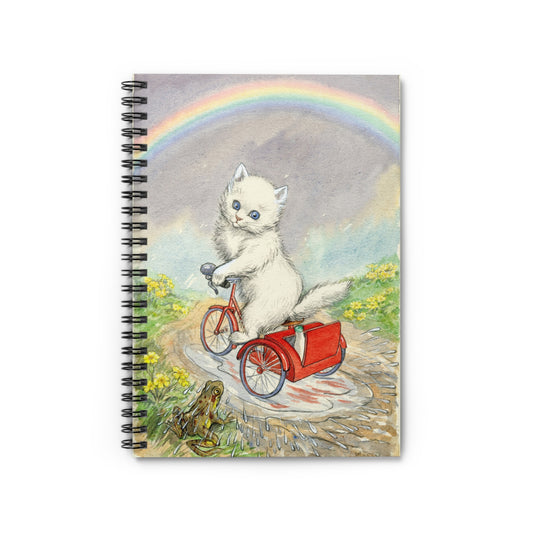 Spiral Notebook - Rainbow Cat
