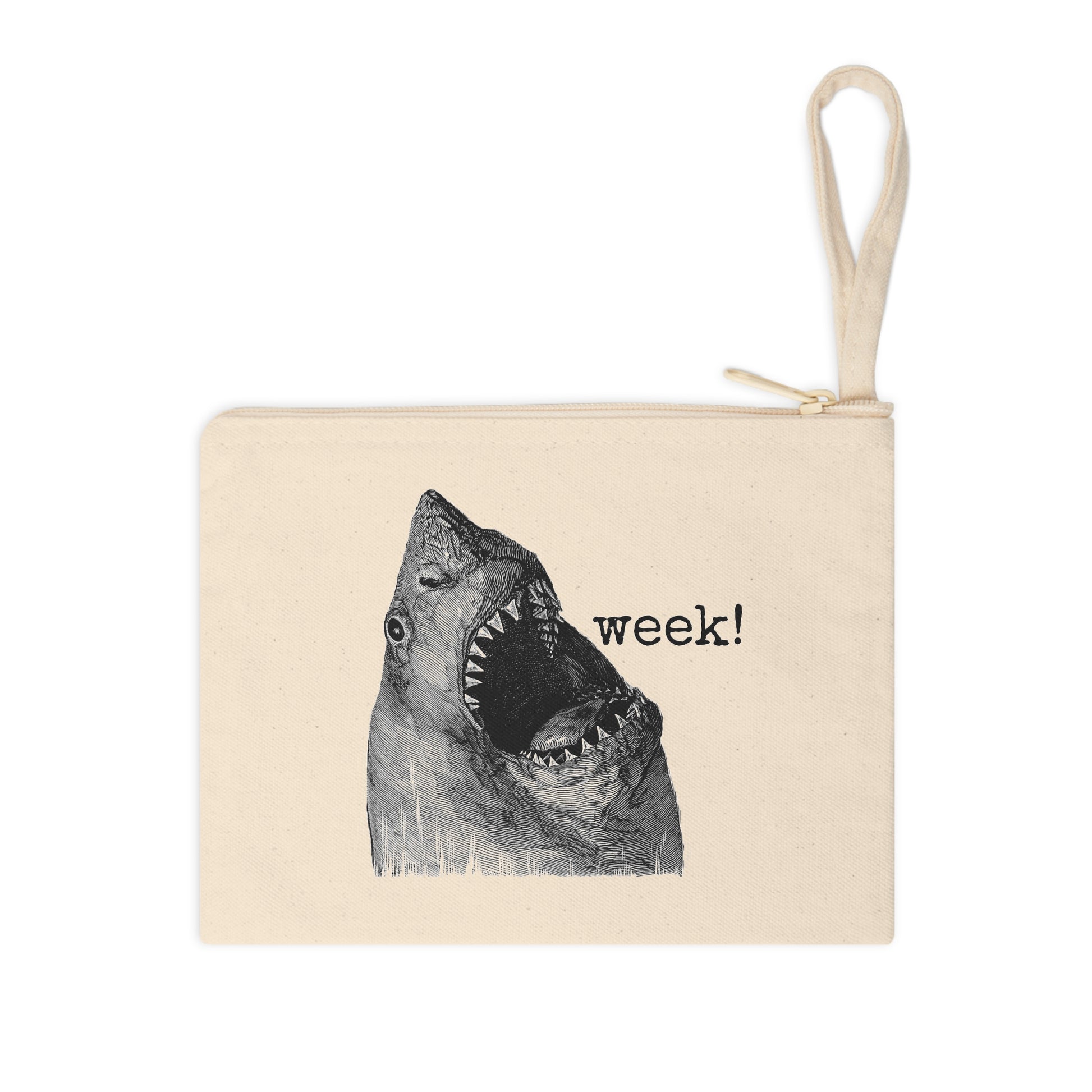 dear aunt flow rude period menstruate monthly tampon sanitary pad funny illustration Victorian canvas zip bag pouch tote mini purse suitcase rucksack carry organize store storage office work home house lady woman funny humor cotton canvas gift present 
