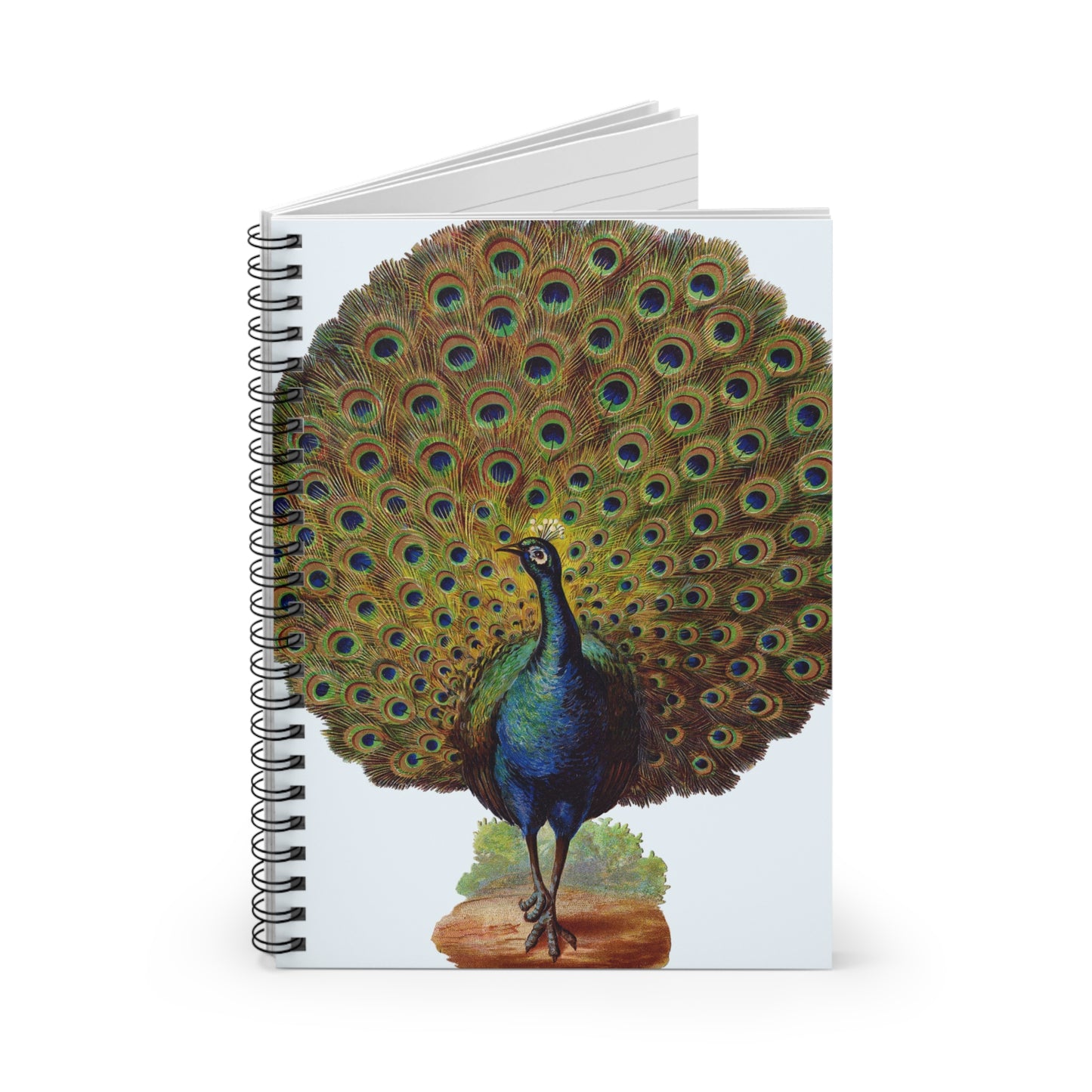 Spiral Notebook - Peacock