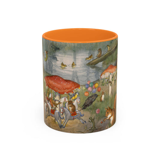 Toadstool Fair Orange Mug