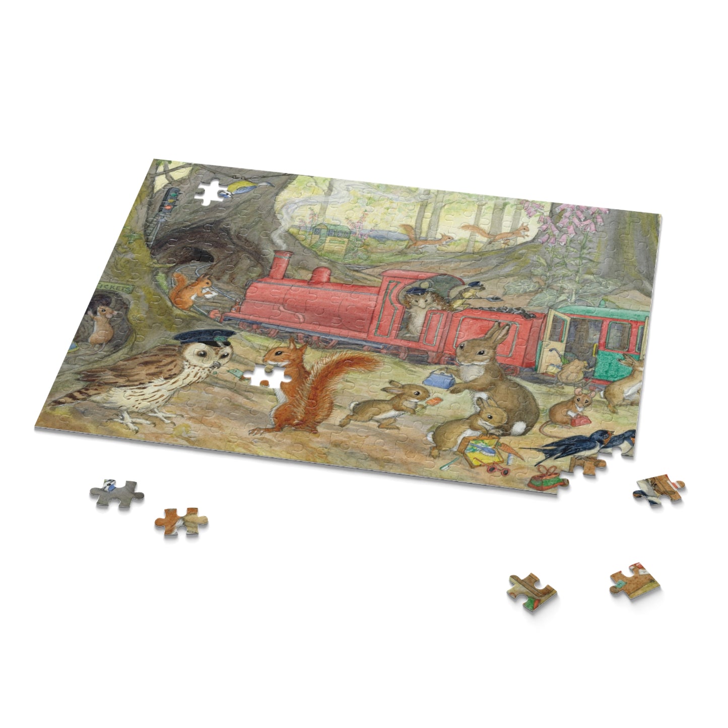 Train Ride Jigsaw Puzzle