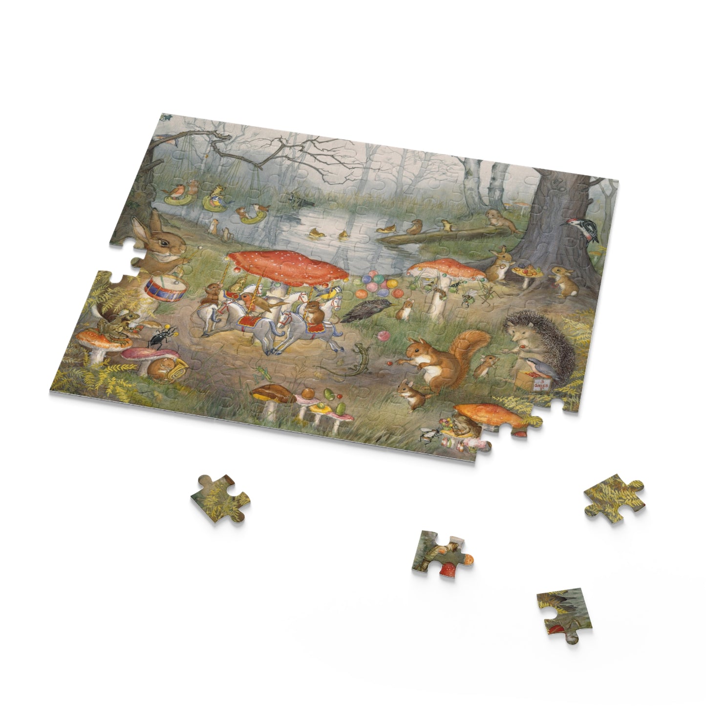 Toadstool Fair Jigsaw Puzzle