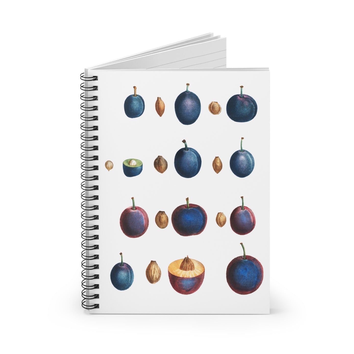 Spiral Notebook - Plums