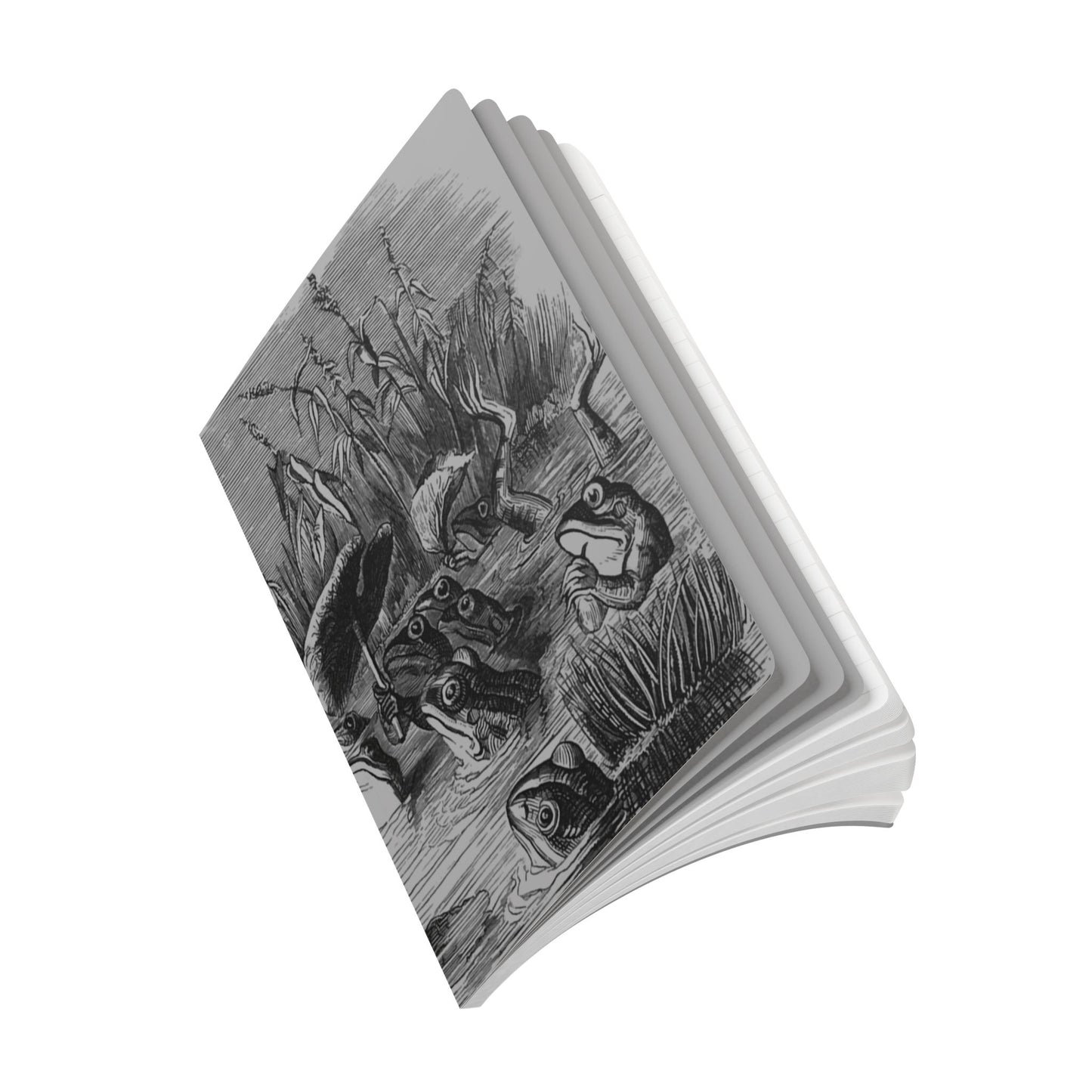 Softcover Journal - vintage frogs