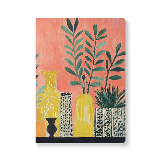 Softcover Journal - Pot Plants
