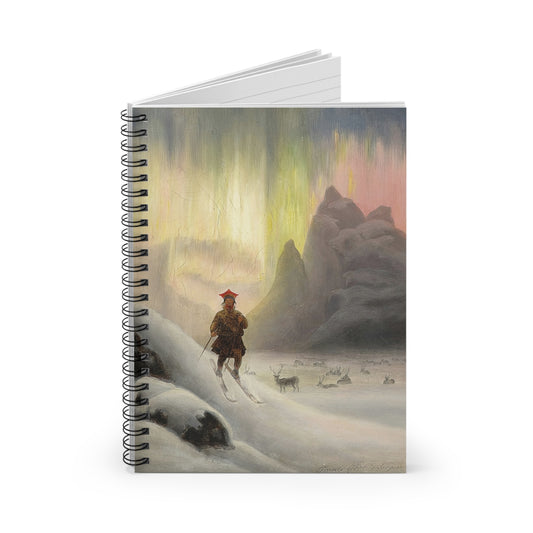 northern lights notebook journal journaling new year notebook organize 