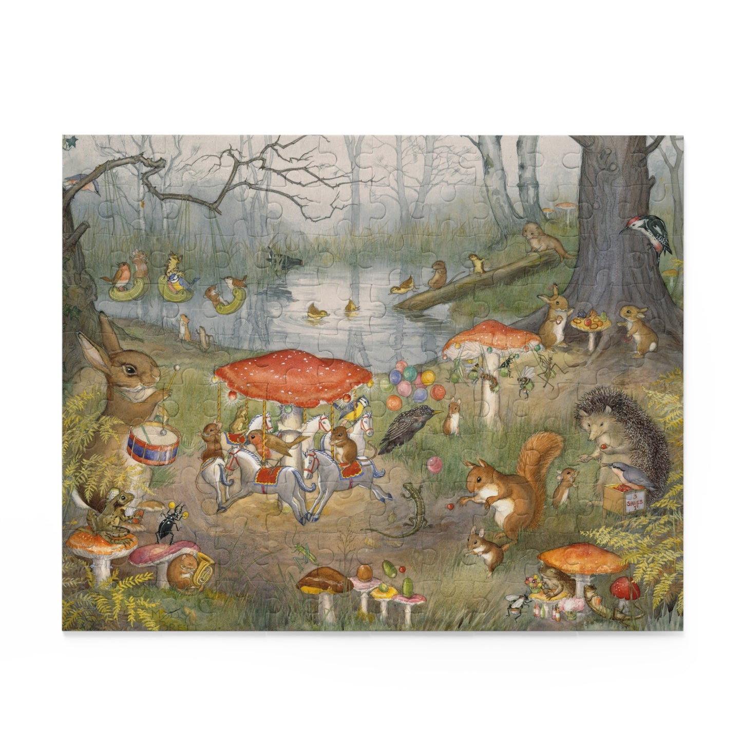 Toadstool Fair Jigsaw Puzzle