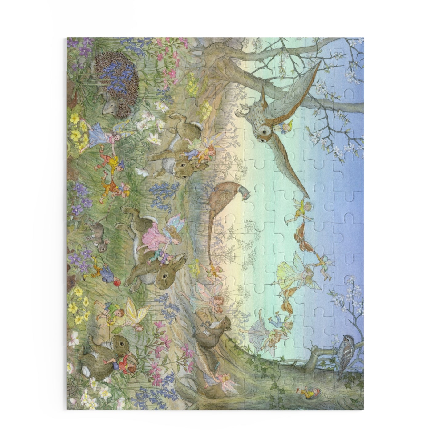 Rabbit Fairies Jigsaw Puzzle