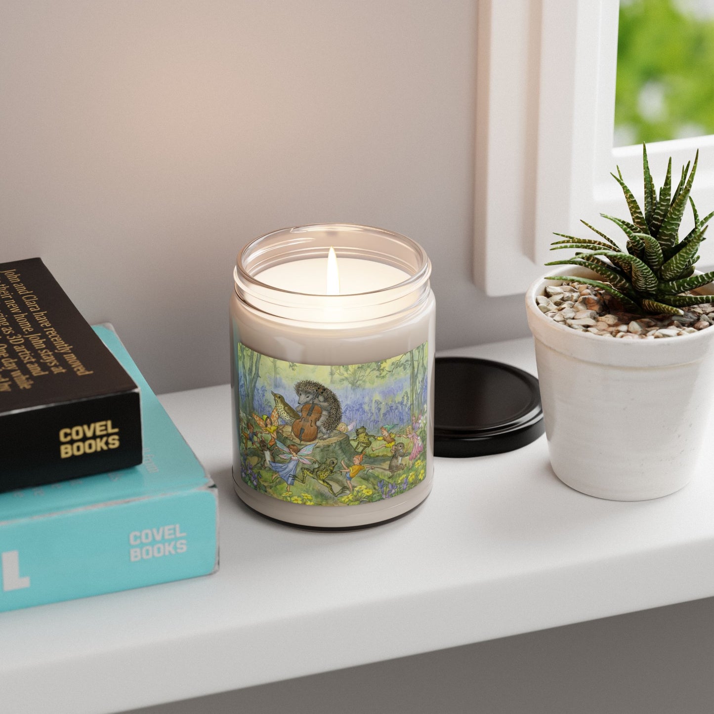 Musical Hedgehog Scented Soy Candle