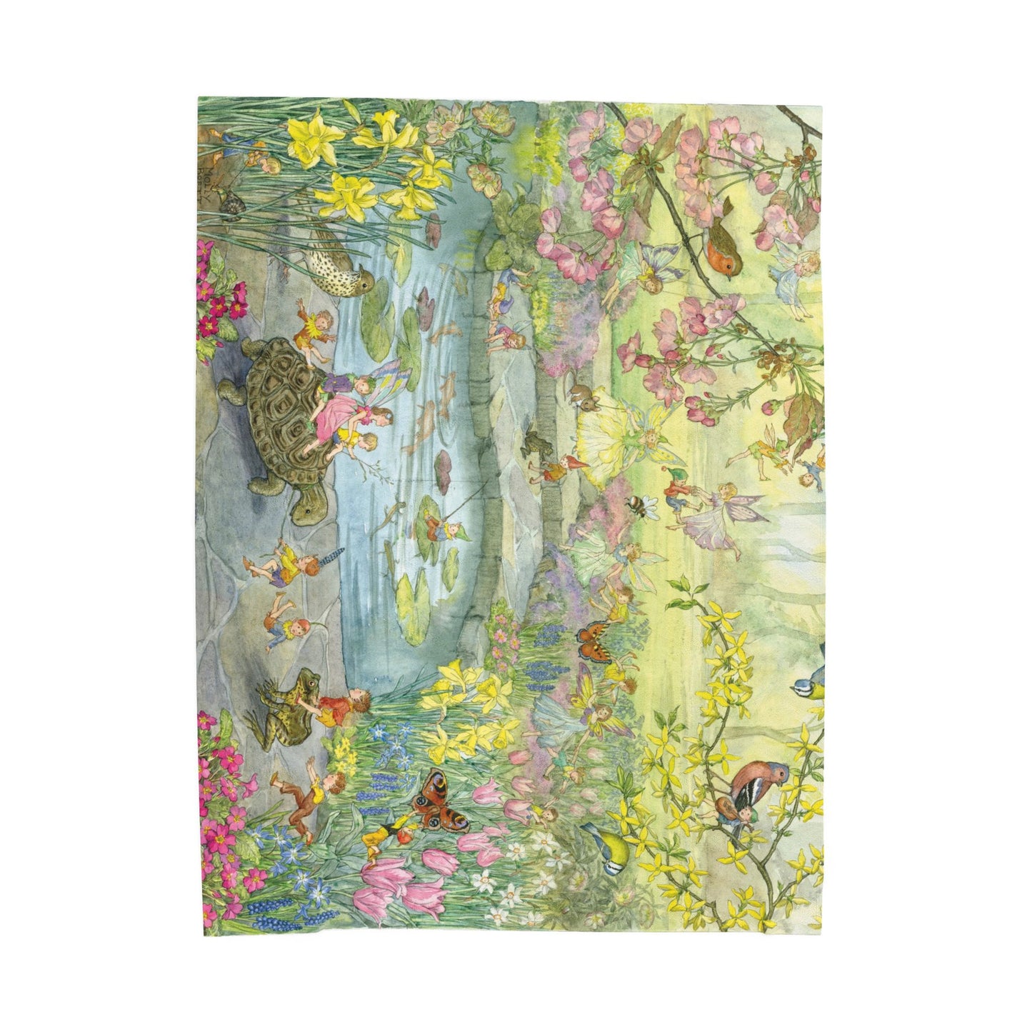 Fairy Pond Plush Blanket