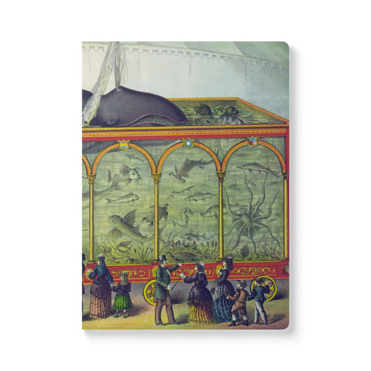 Softcover Journal - vintage whale tank