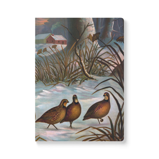 Softcover Journal - Winter birds