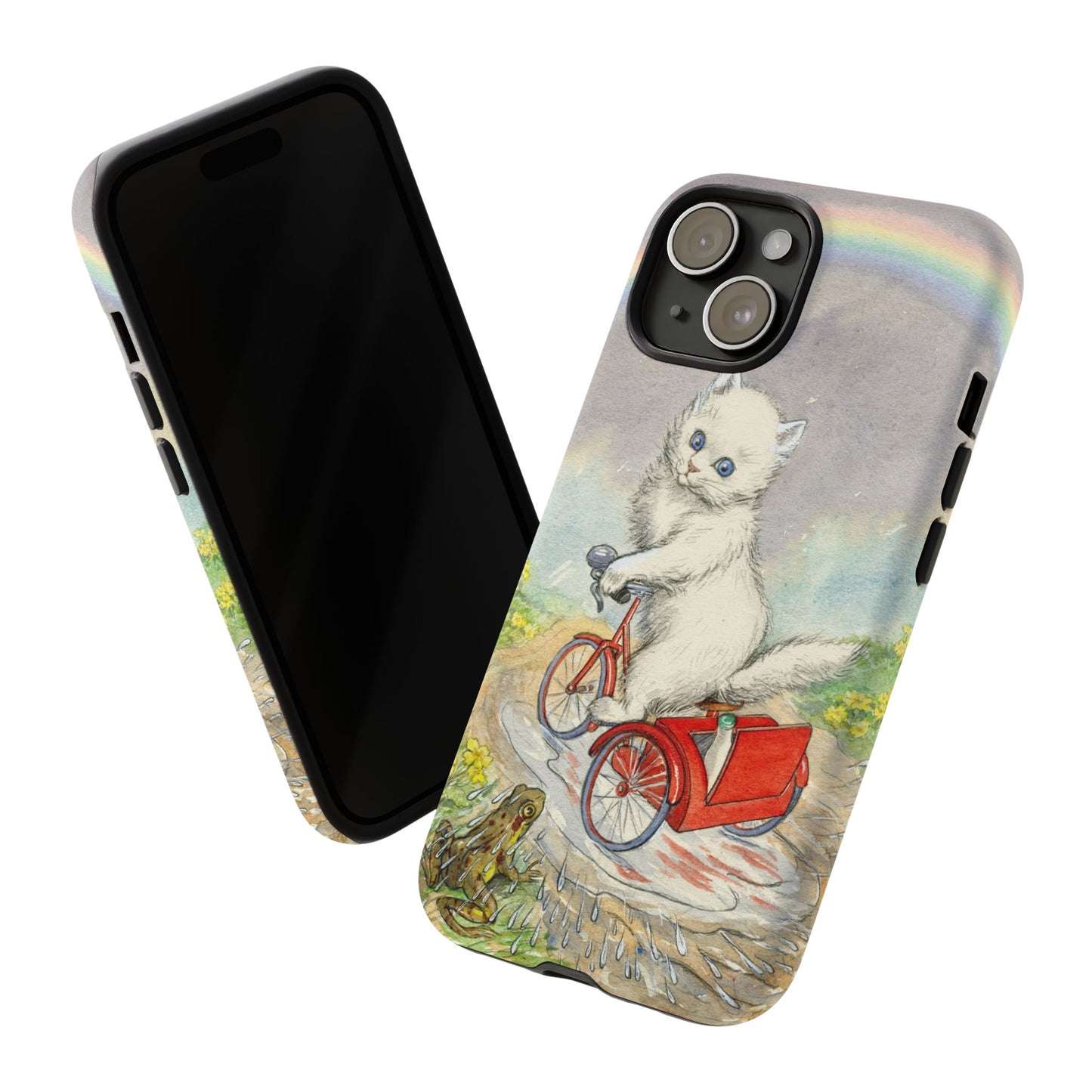 iPhone 15 case - Rainbow Cat