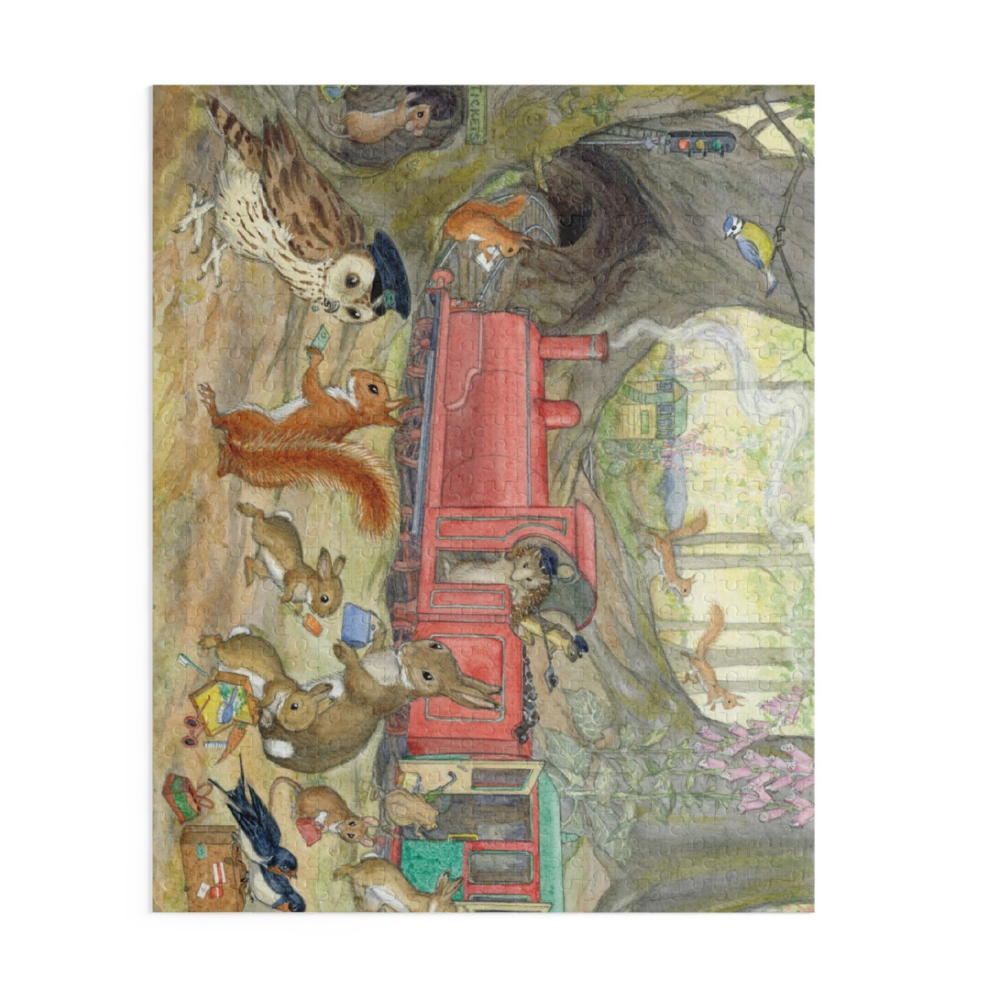 Train Ride Jigsaw Puzzle