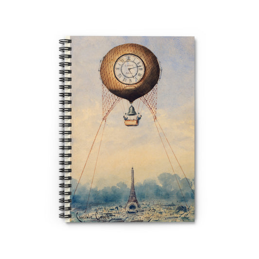 Spiral Notebook - Parisian balloon