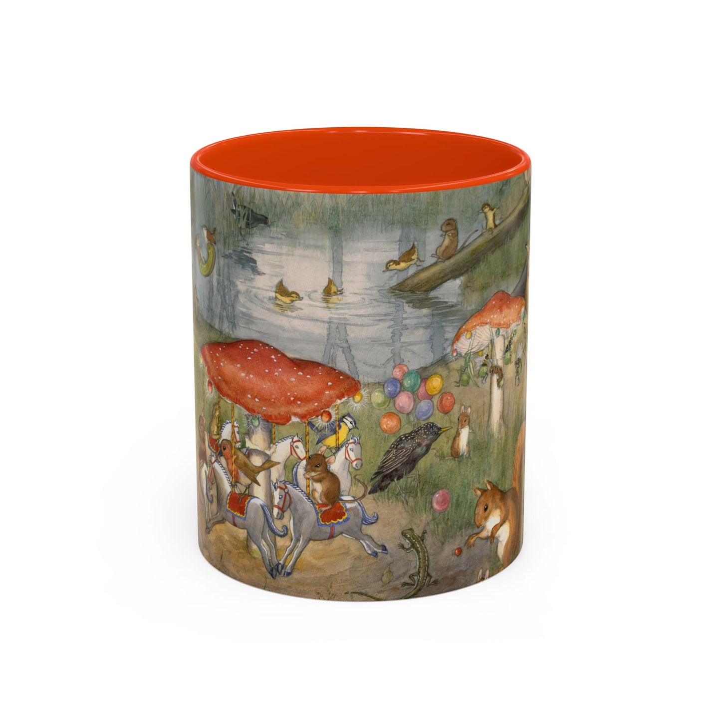 Toadstool Orange Mug