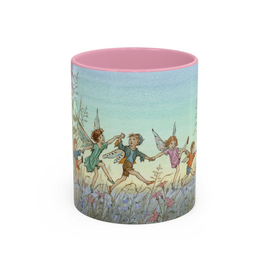 Fairy Birds Pink Mug