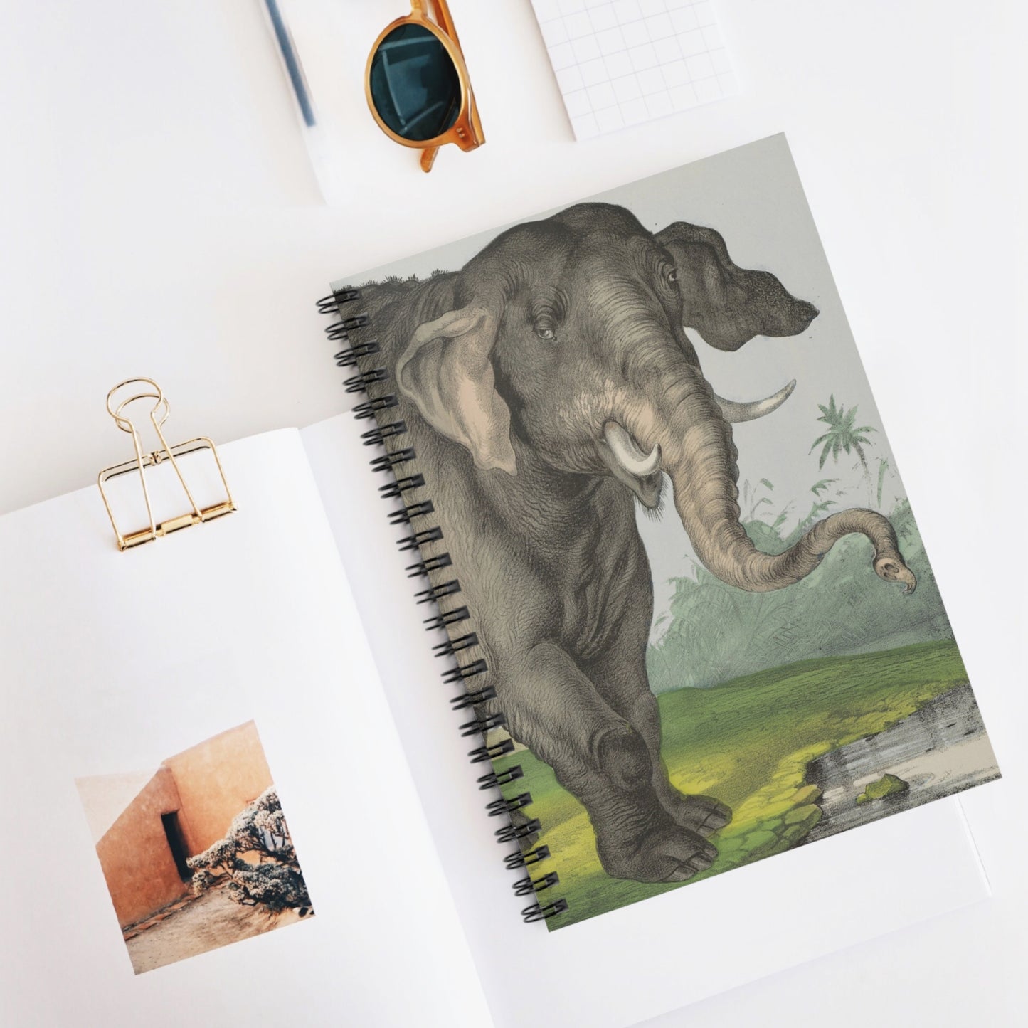 Spiral Notebook - Elephant