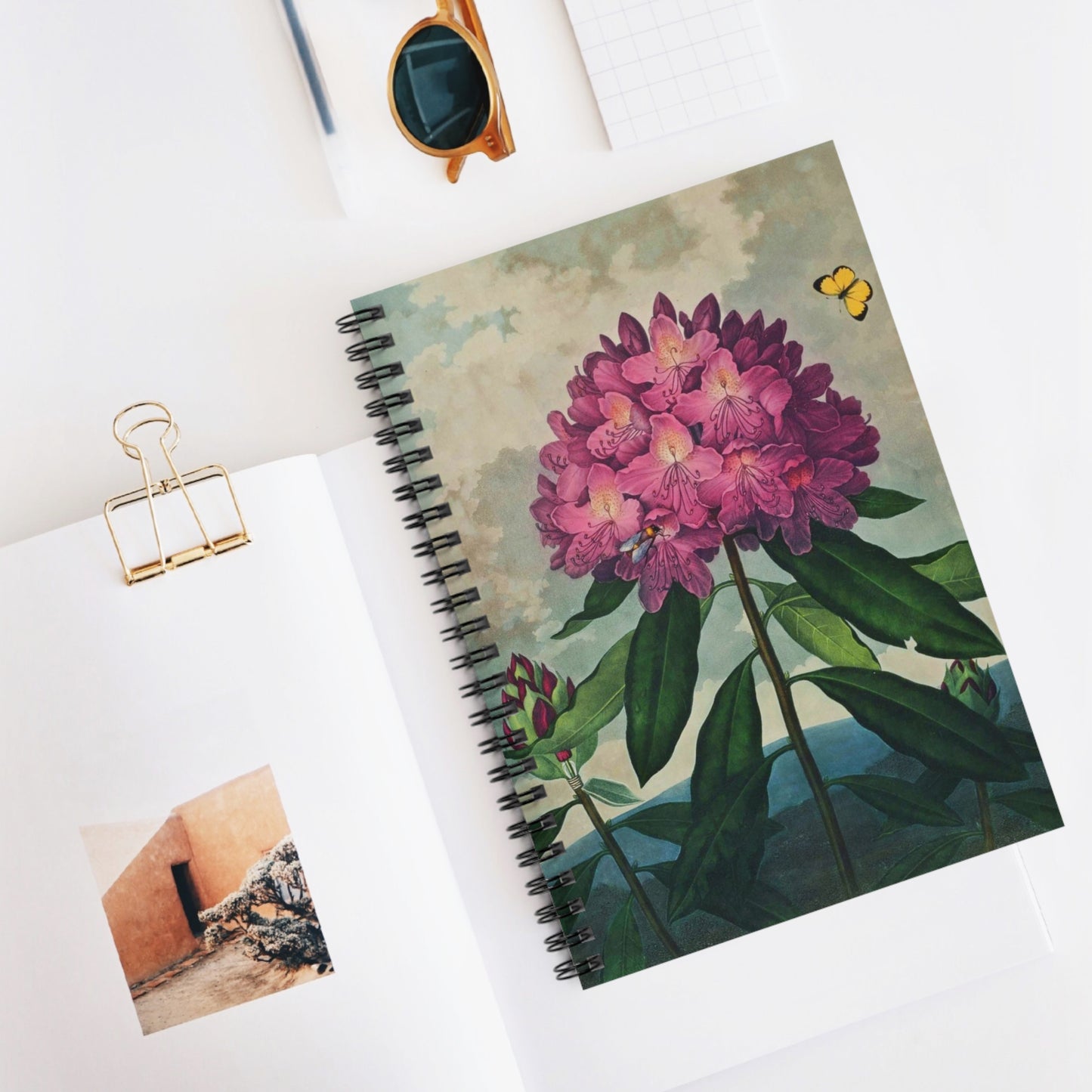 Spiral Notebook - Hydrangea