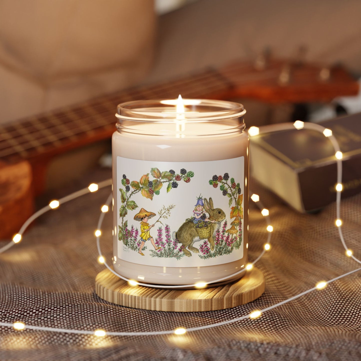 Blackberry Rabbit Scented Soy Candle
