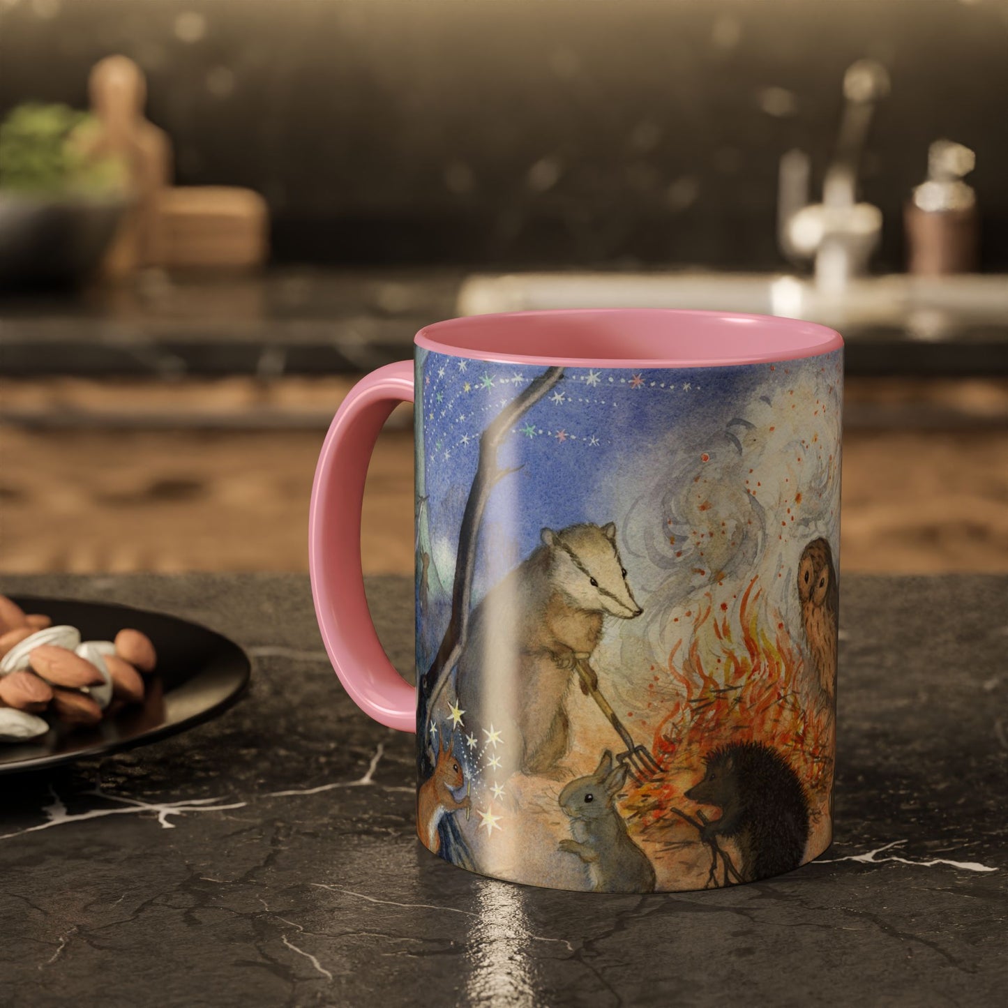 Bonfire Pink Mug