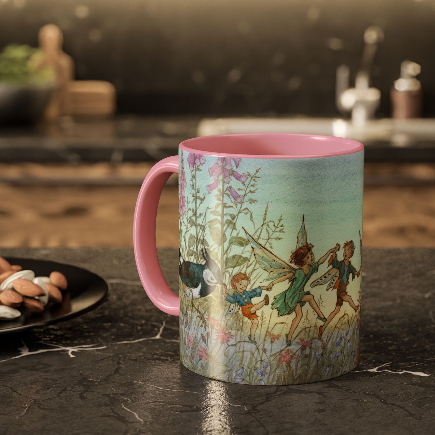 Fairy Birds Pink Mug