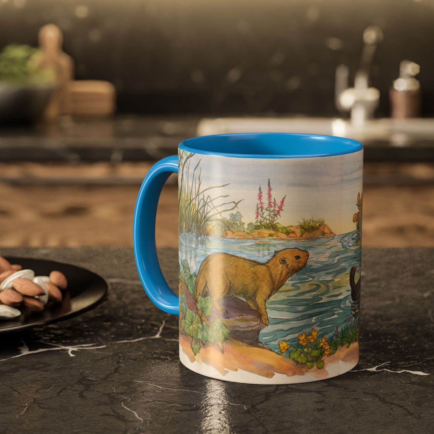 Waterfall Blue Mug