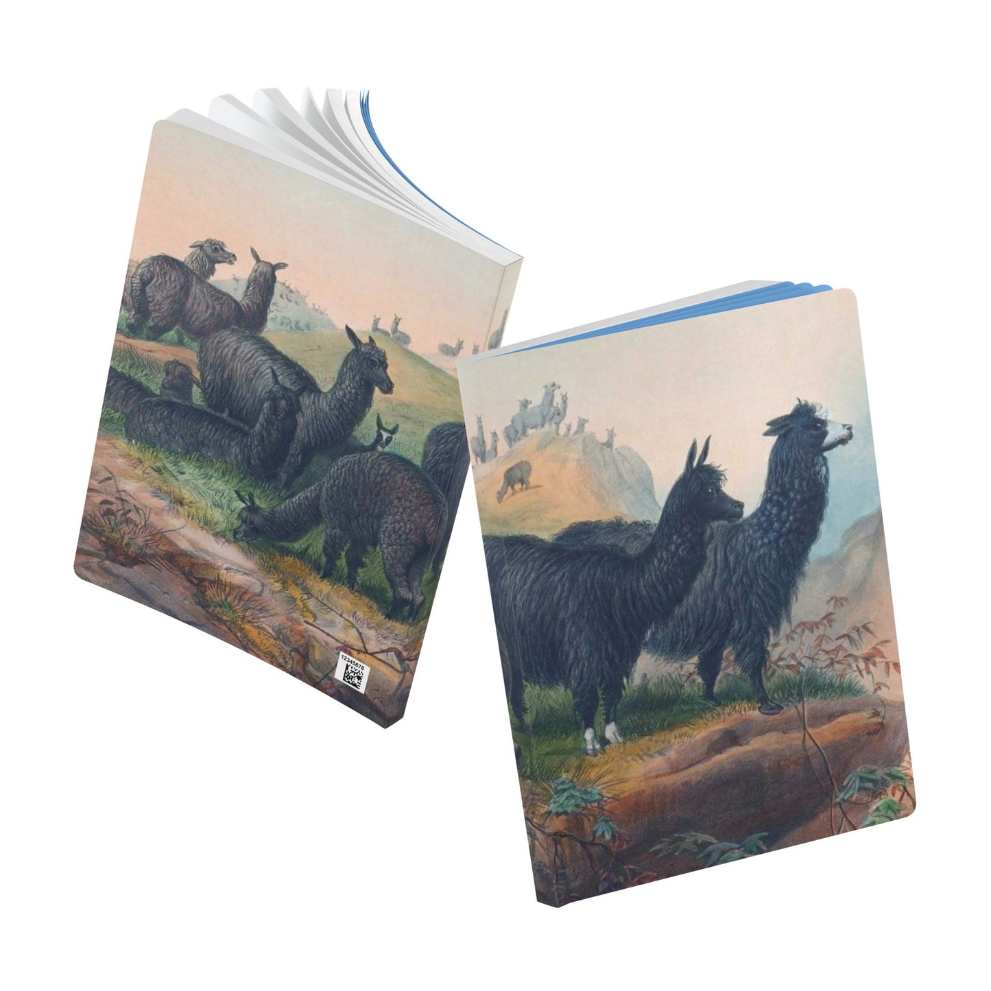 Softcover Journal - Llamas