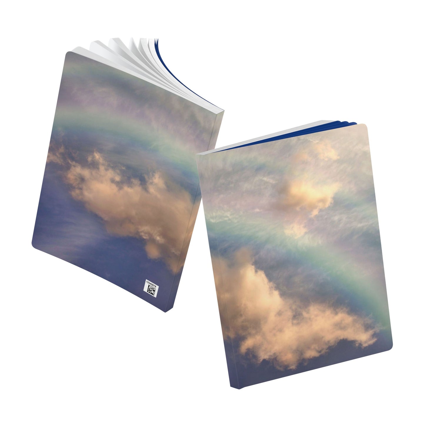 Softcover Journal - Rainbow Clouds