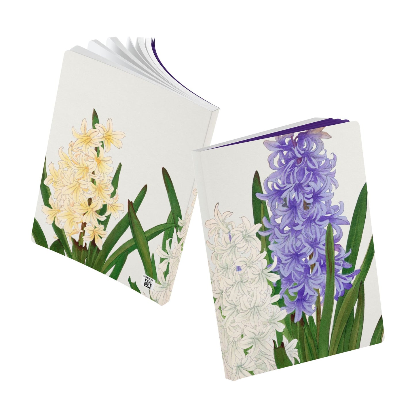 Softcover Journal - Hyacinths
