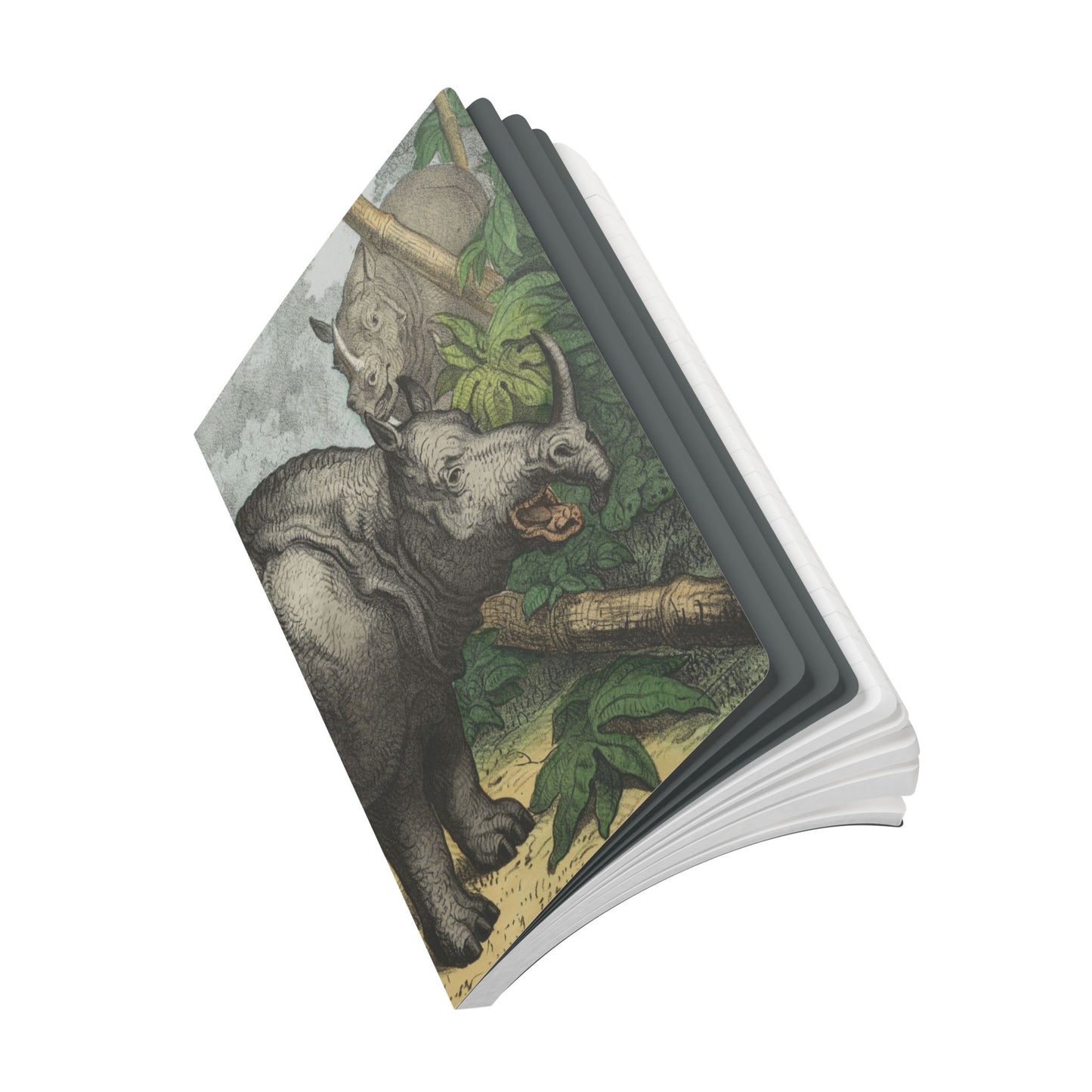 Softcover Journal - Vintage rhino