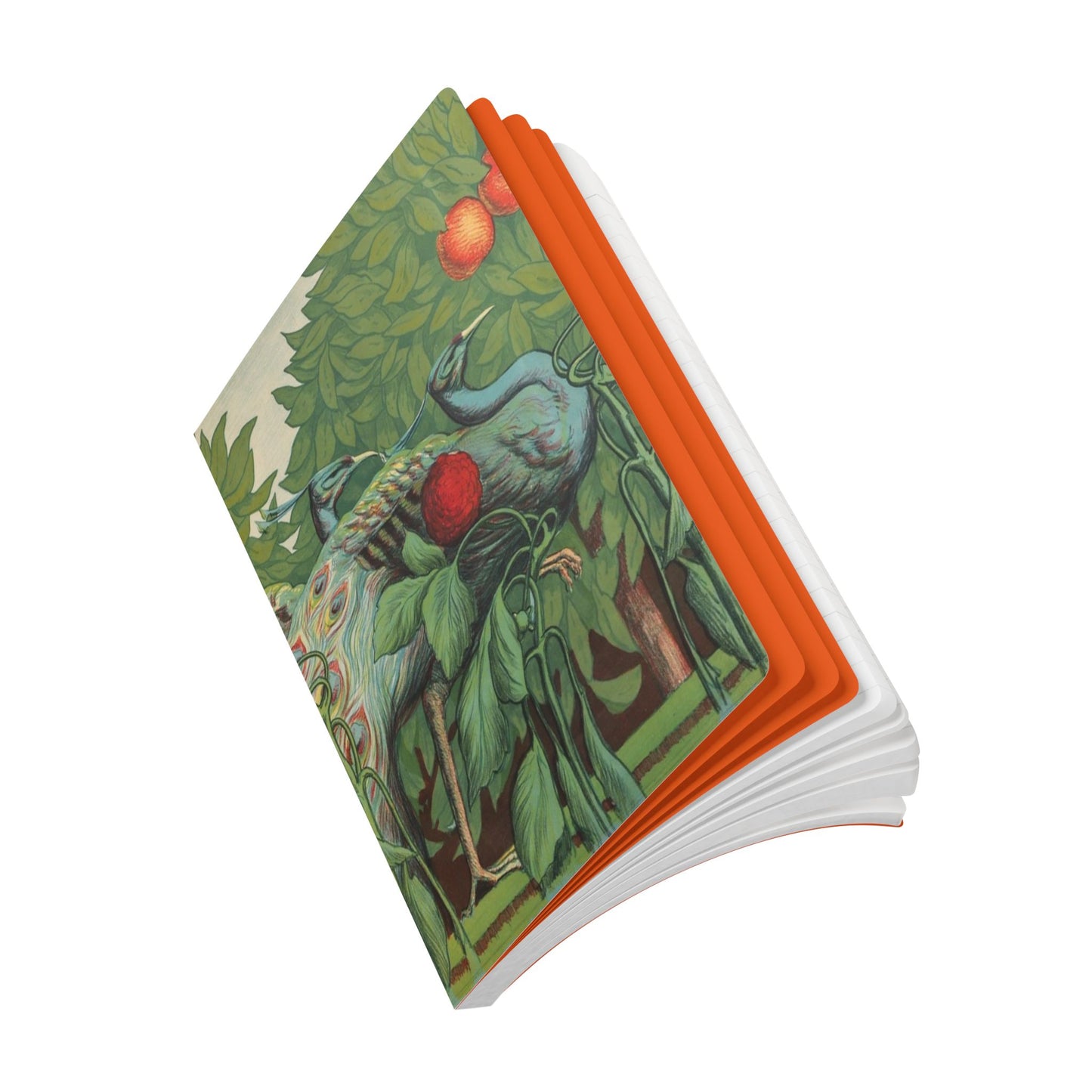 Softcover Journal - Peacocks