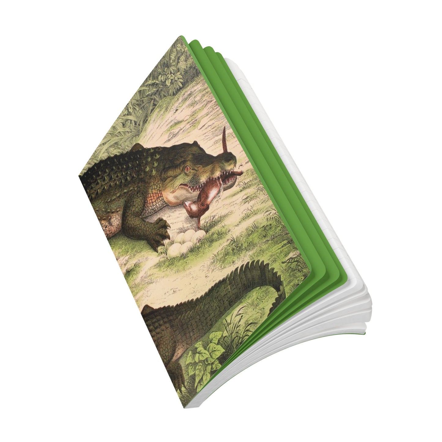 Softcover Journal - vintage alligator
