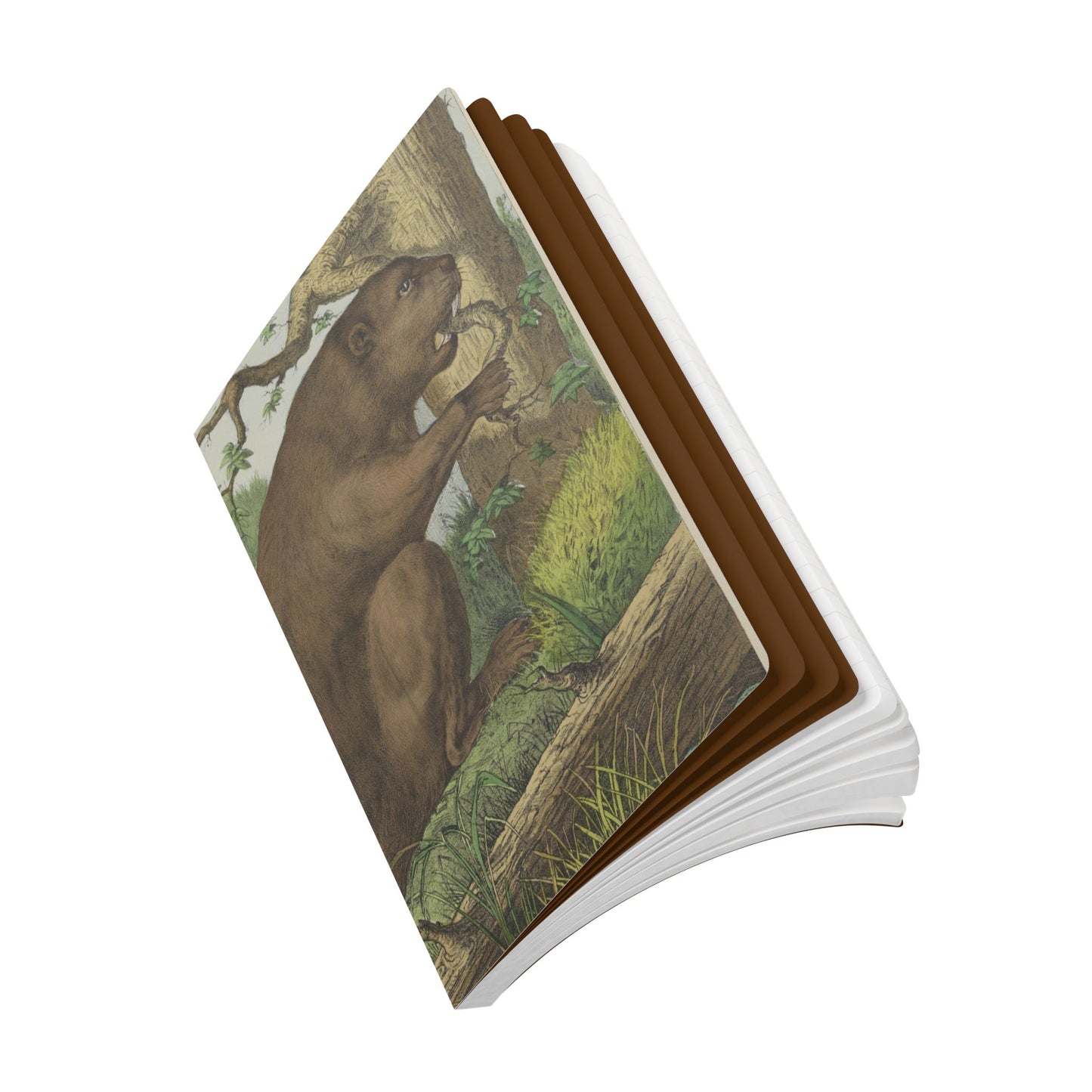 Softcover Journal - vintage beaver