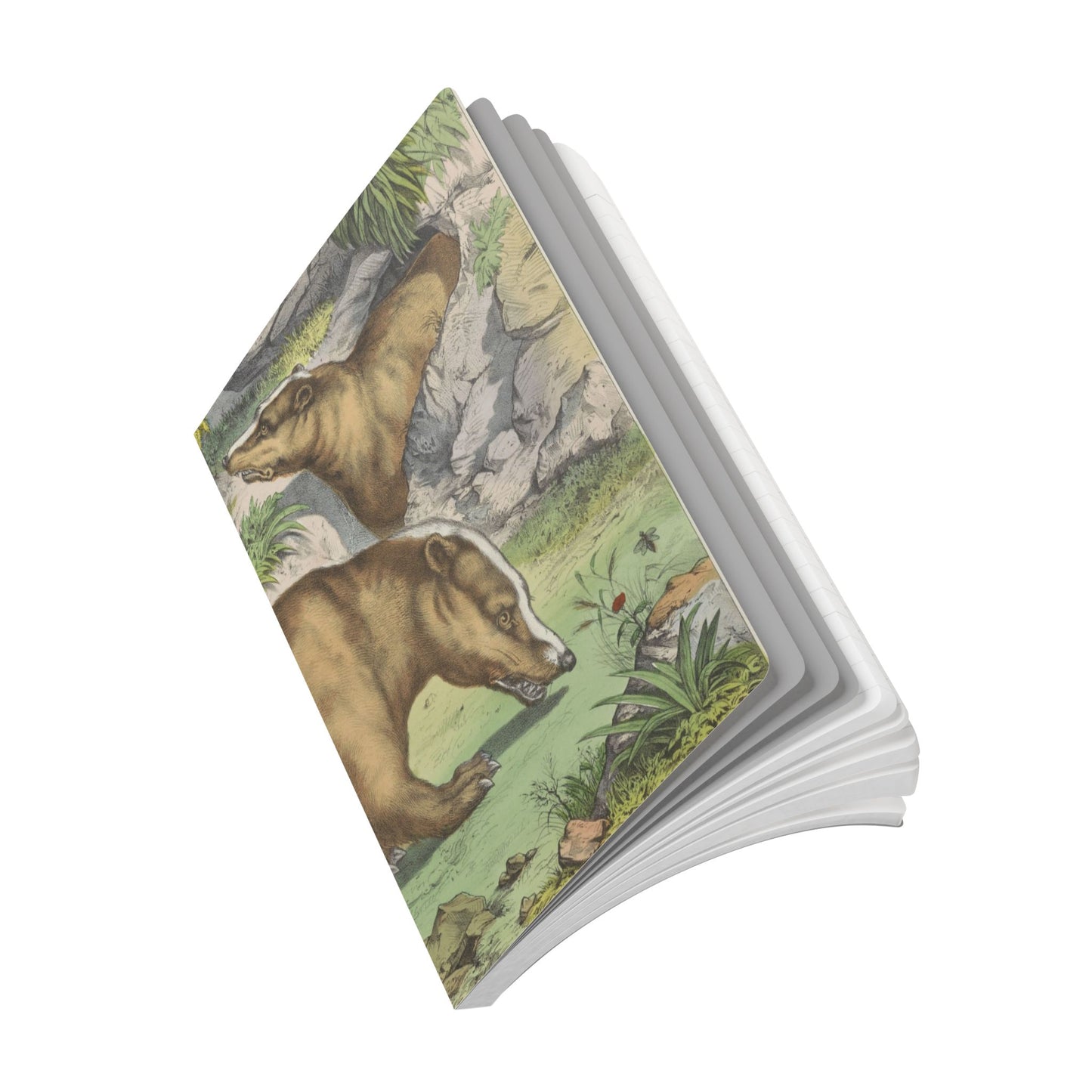Softcover Journal - vintage badger