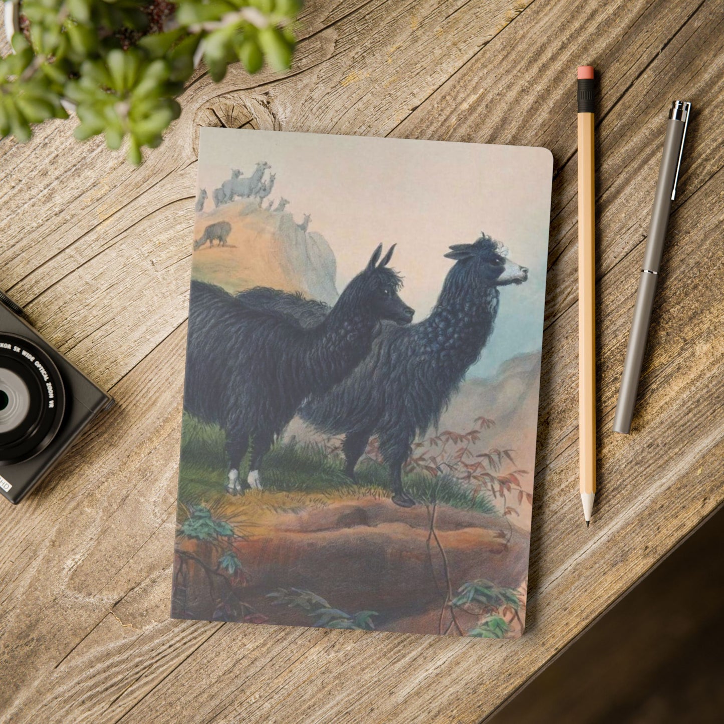 Softcover Journal - Llamas