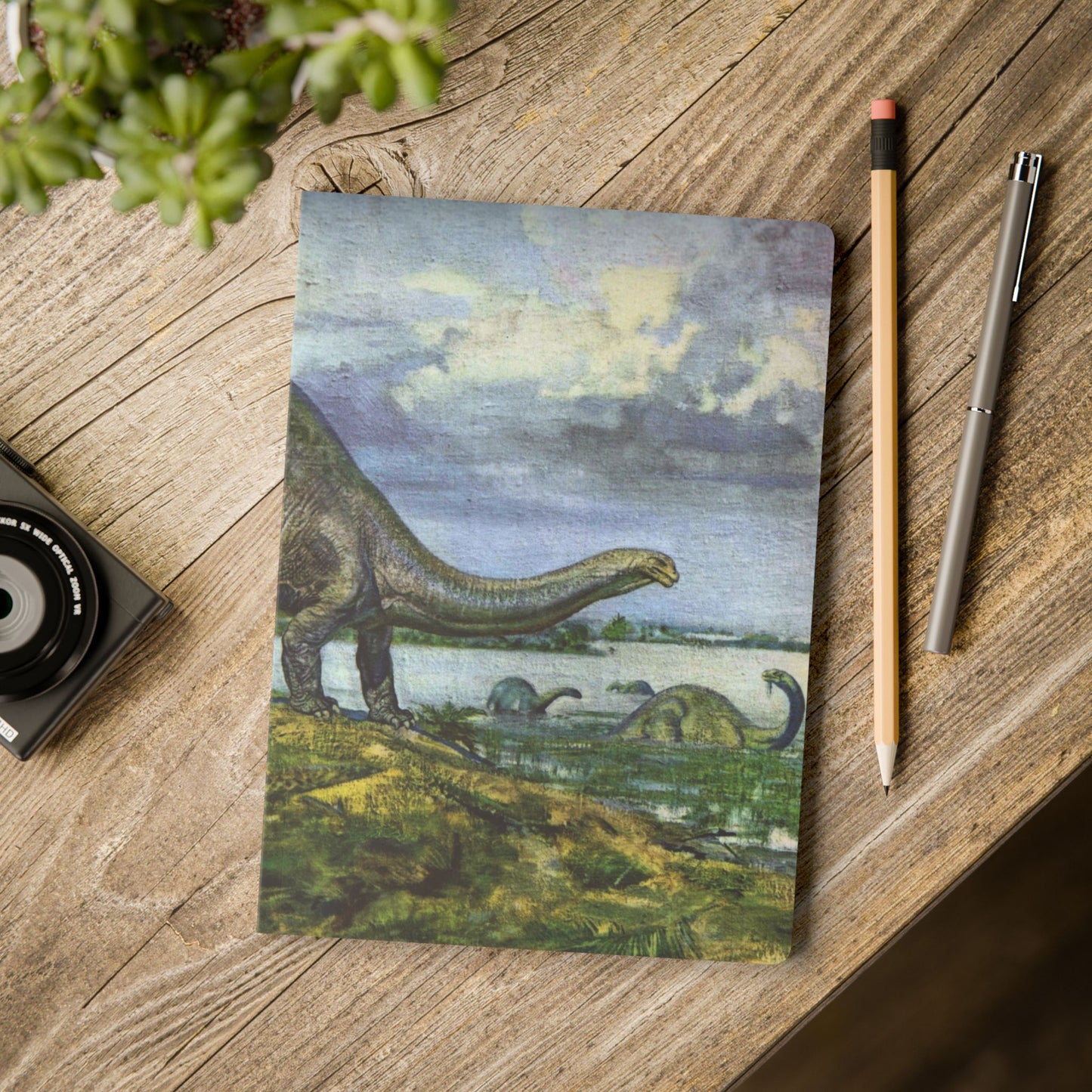 Softcover Journal - Dinoscape