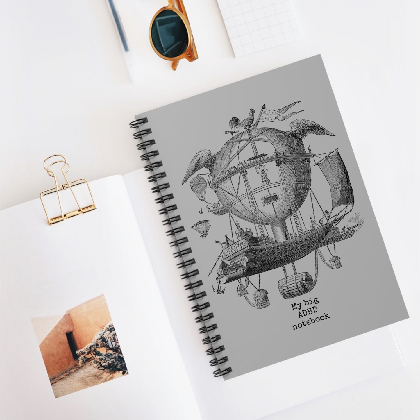 Spiral Notebook - My big ADHD notebook