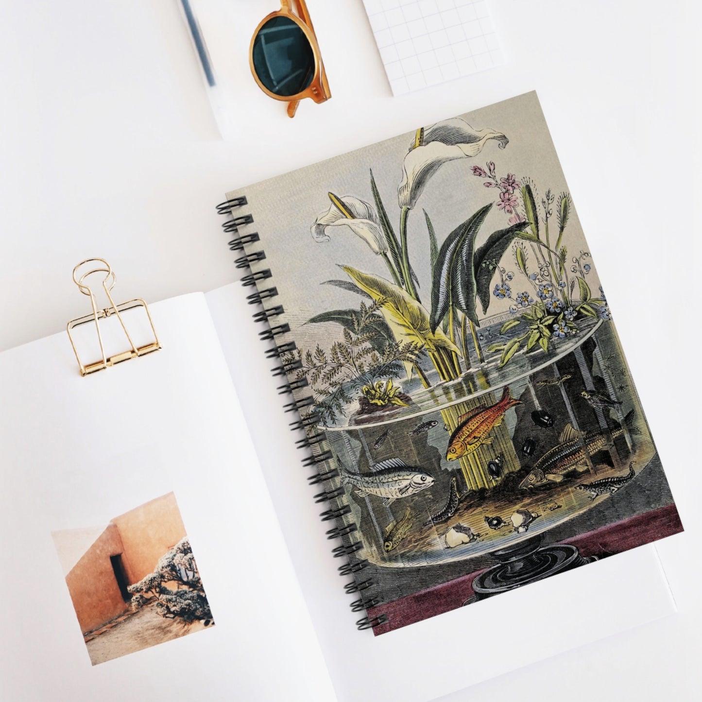 Spiral Notebook - Fish bowl