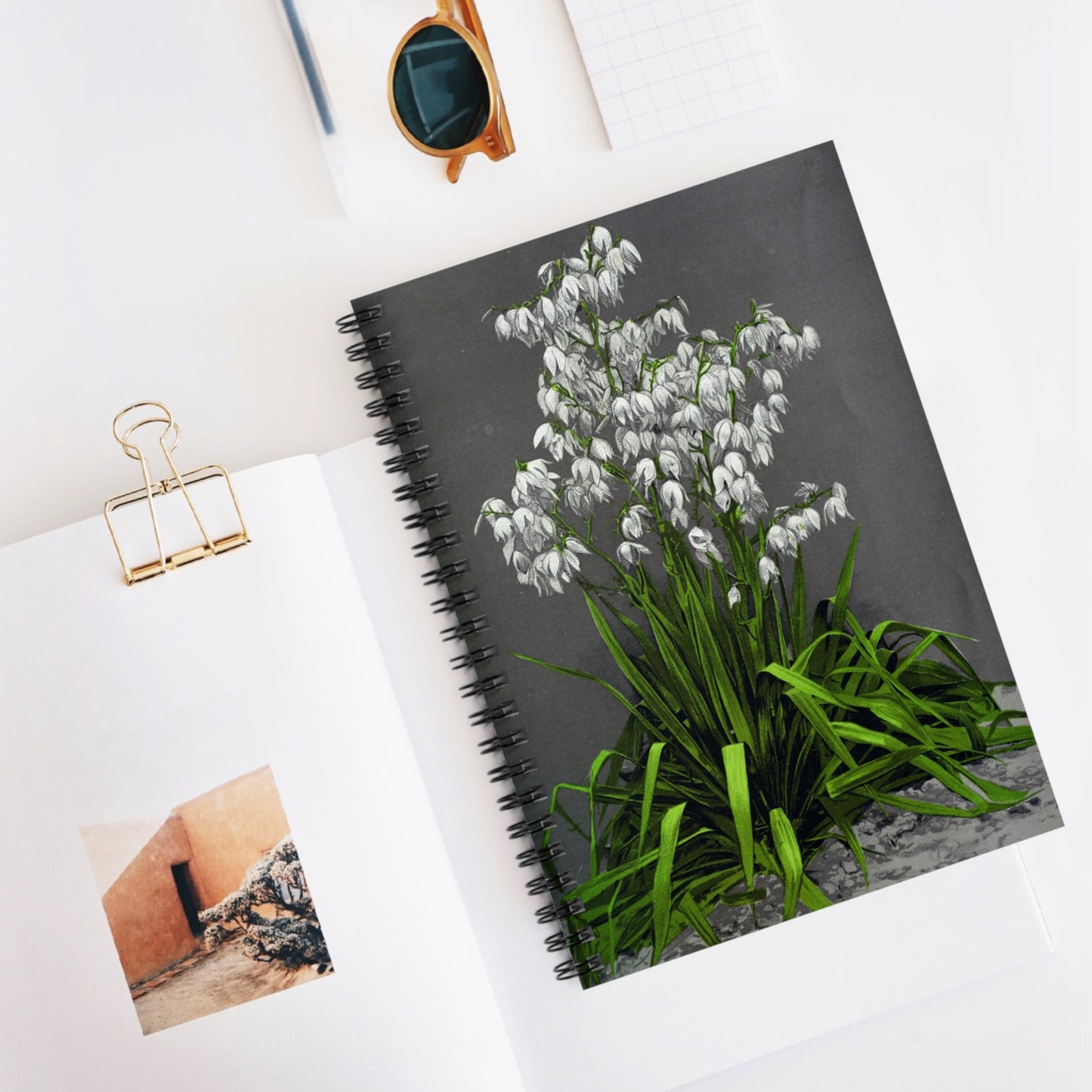 Spiral Notebook - Yucca plant