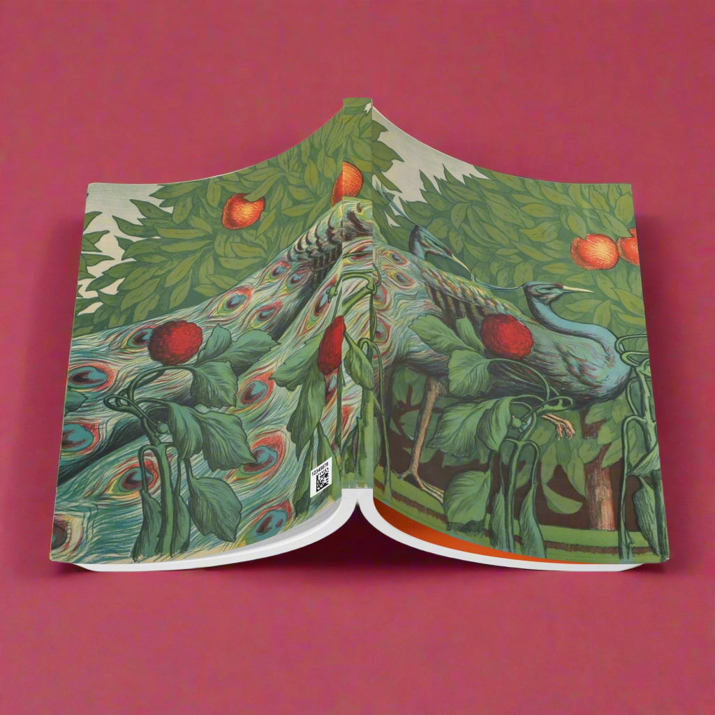 Softcover Journal - Peacocks